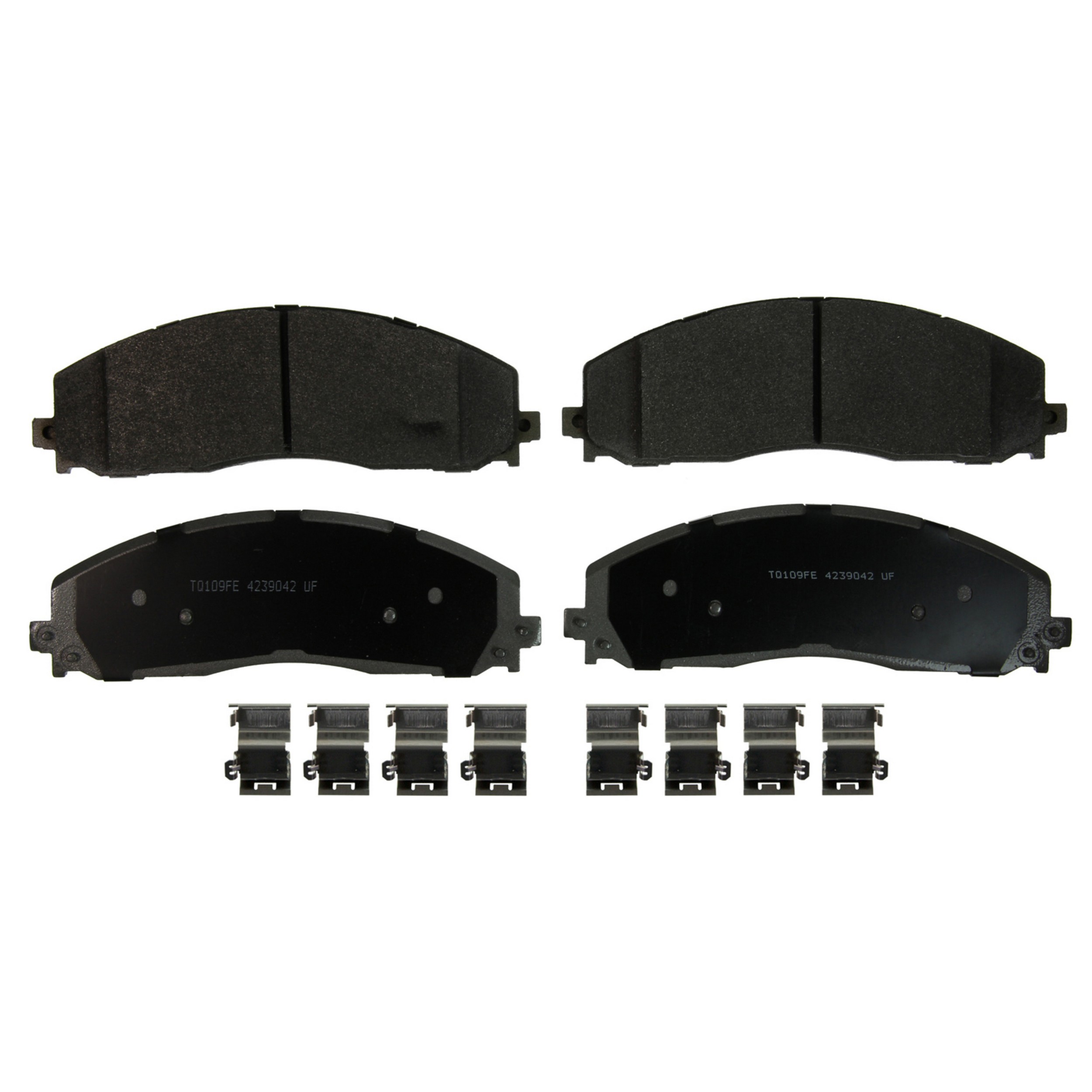 ThermoQuiet Front Disc Brake Pad Set Semi-Metallic