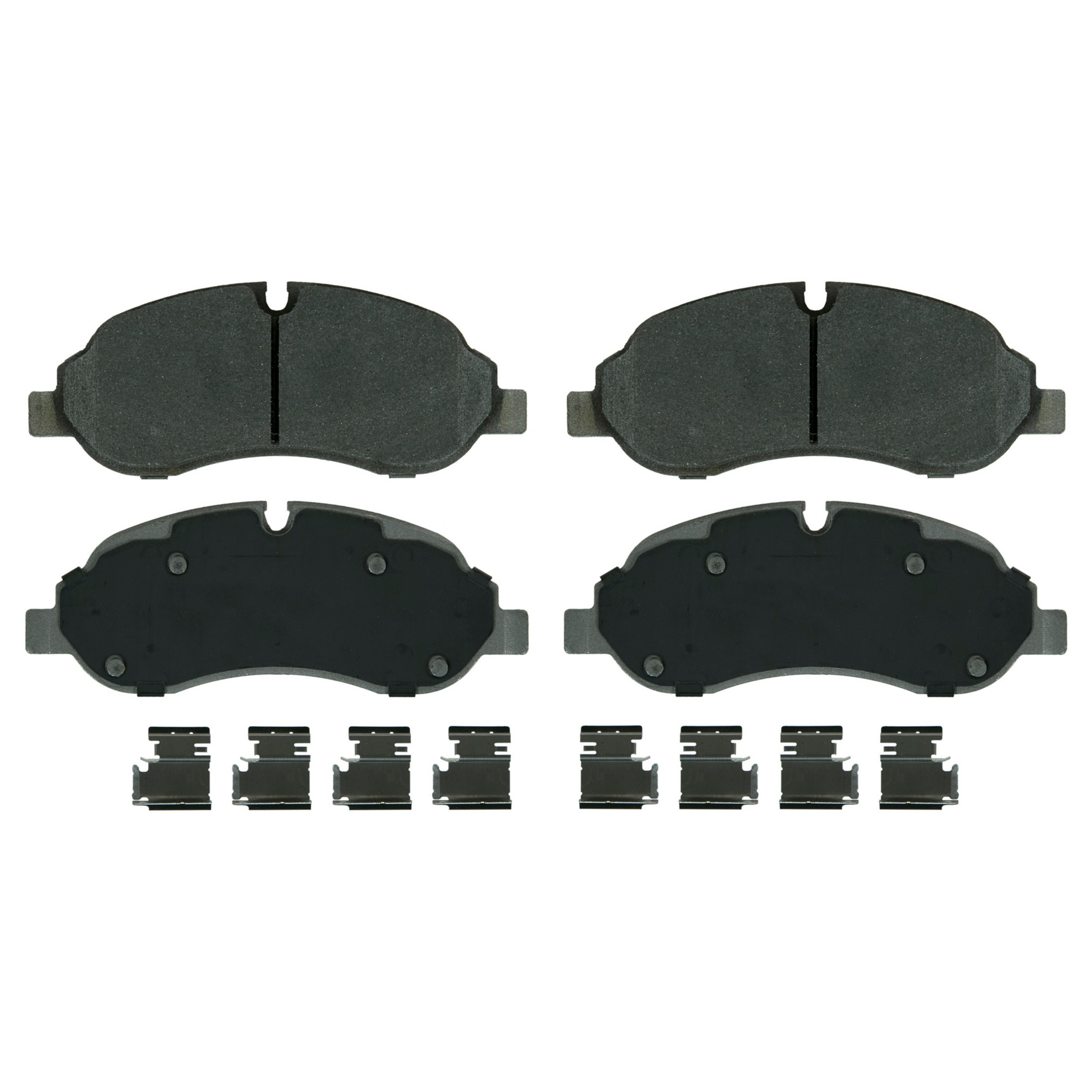 ThermoQuiet Front Disc Brake Pad Set Semi-Metallic