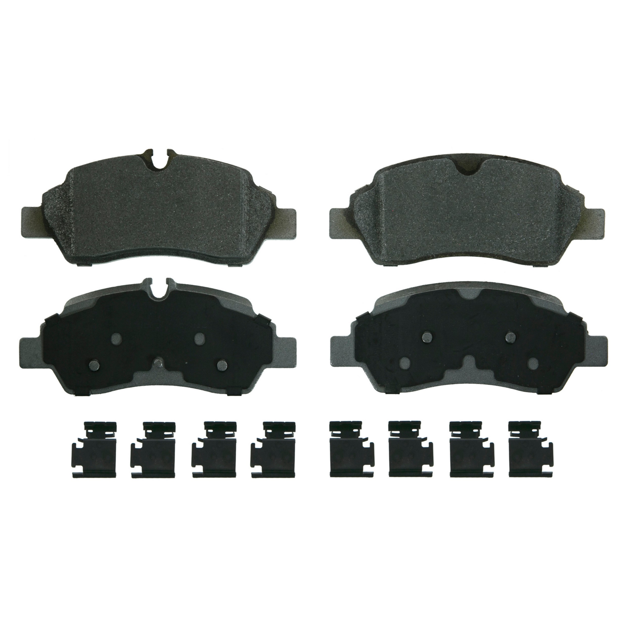 ThermoQuiet Rear Disc Brake Pad Set Semi-Metallic
