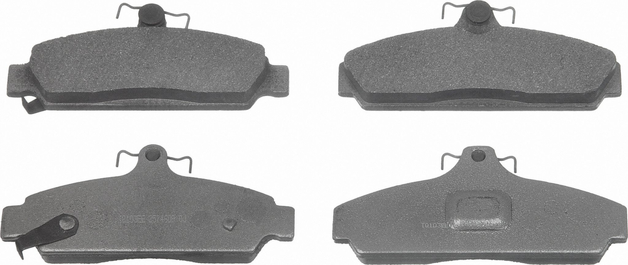 ThermoQuiet Front Disc Brake Pad Set Semi-Metallic