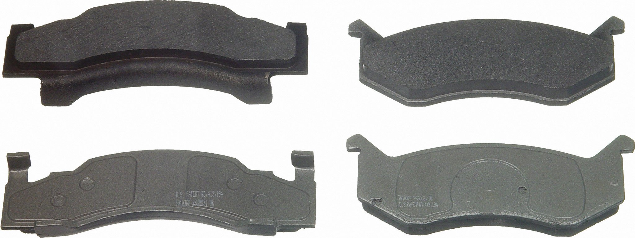 ThermoQuiet Front Disc Brake Pad Set Semi-Metallic