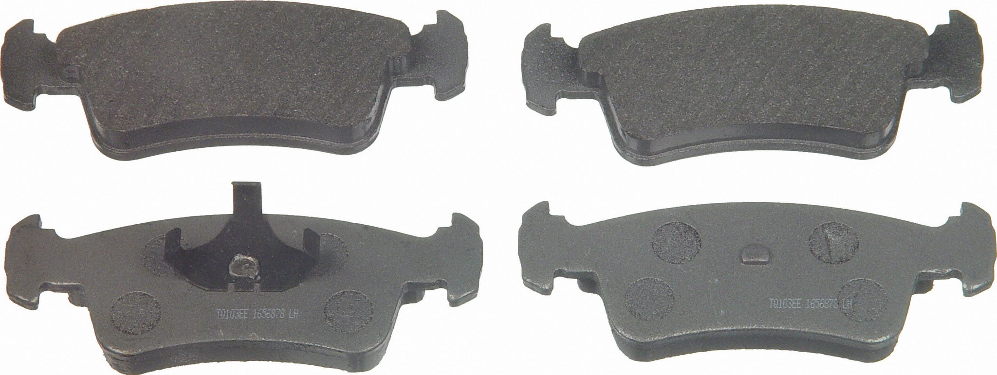 ThermoQuiet Front Disc Brake Pad Set Semi-Metallic