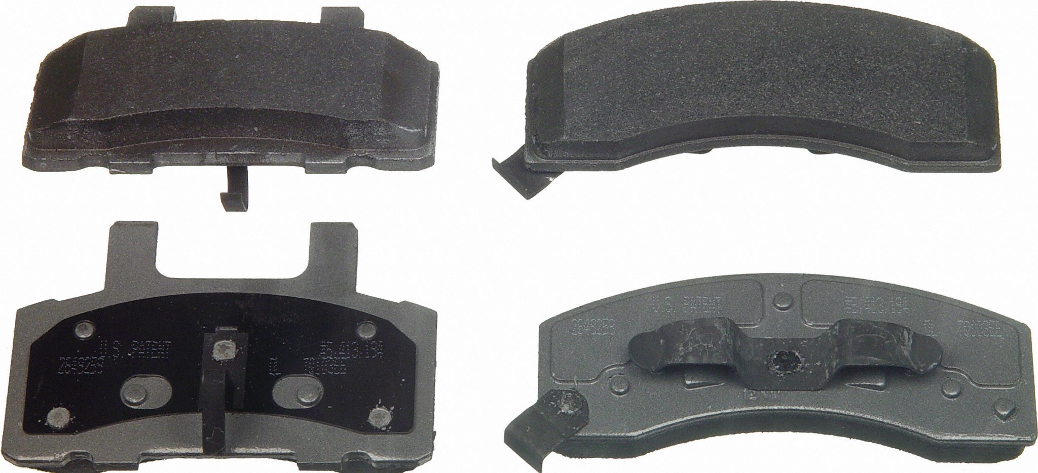 ThermoQuiet Front Disc Brake Pad Set Semi-Metallic