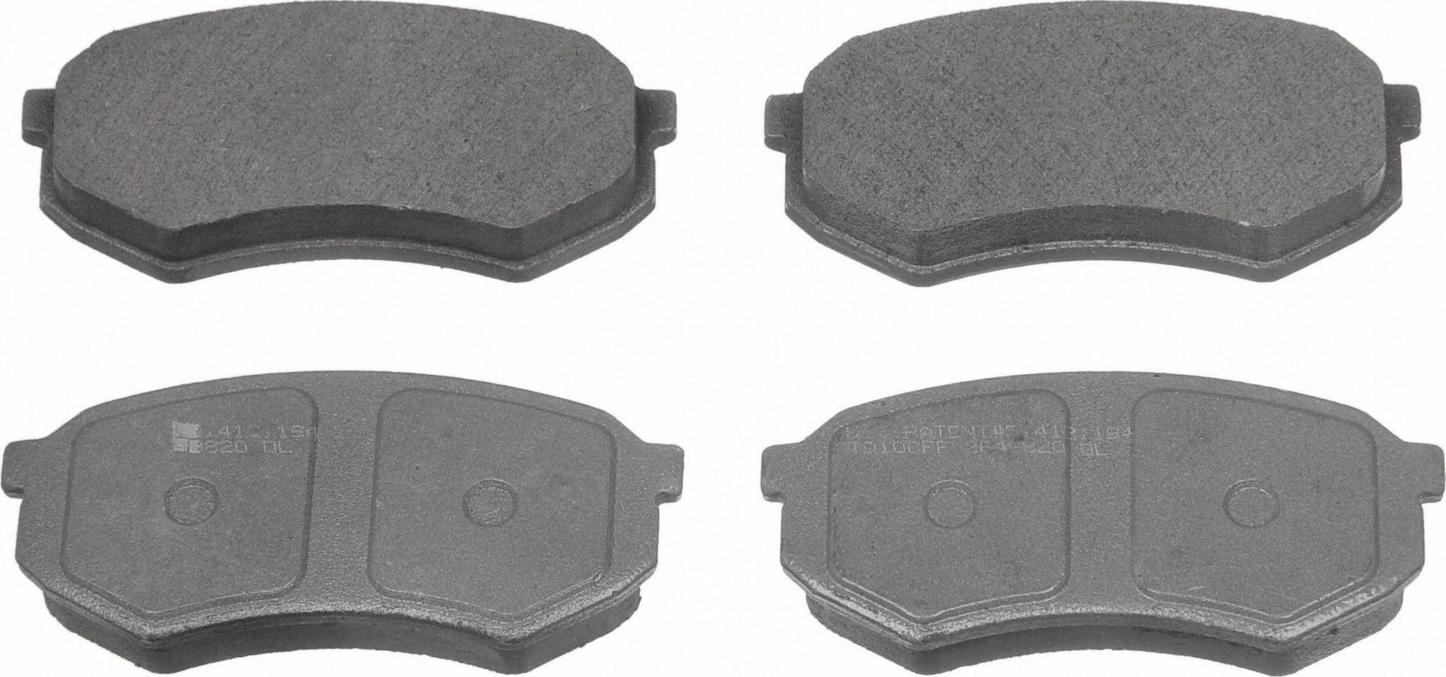ThermoQuiet Front Disc Brake Pad Set Semi-Metallic