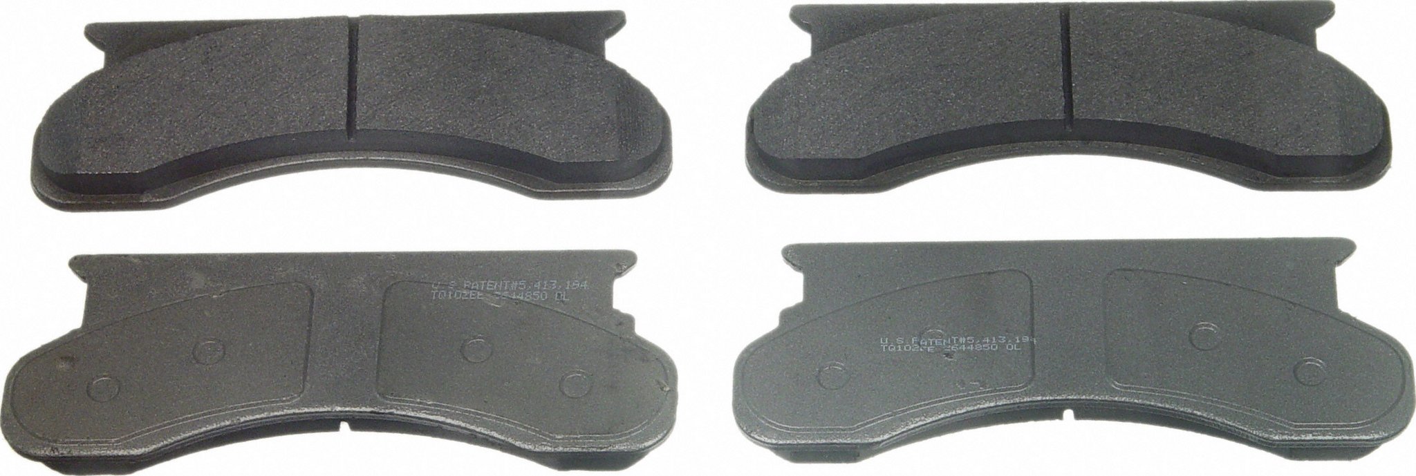 ThermoQuiet Front Disc Brake Pad Set Semi-Metallic