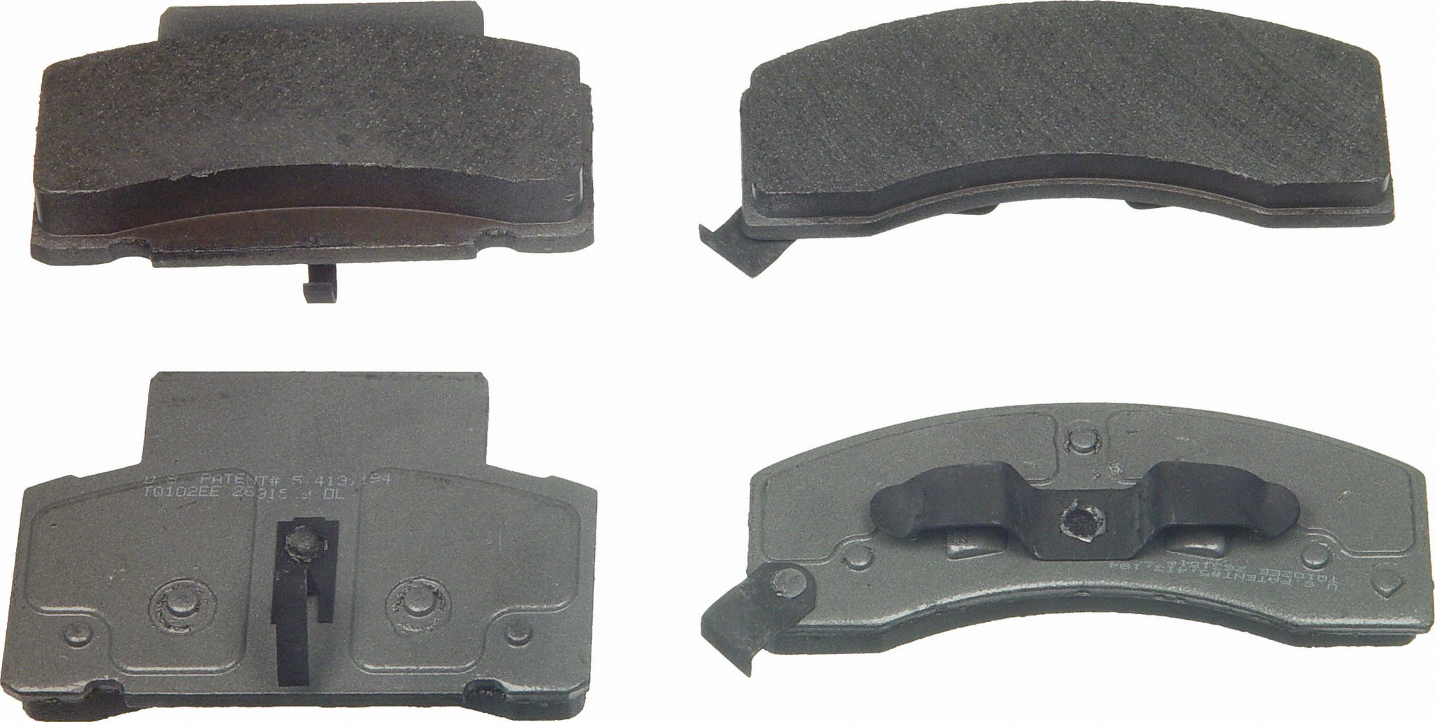 ThermoQuiet Front Disc Brake Pad Set Semi-Metallic