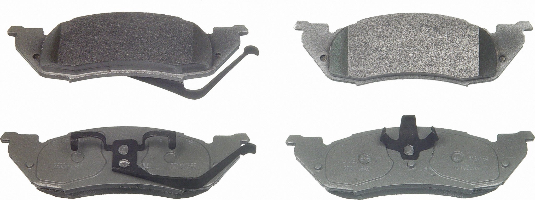 ThermoQuiet Front Disc Brake Pad Set Semi-Metallic
