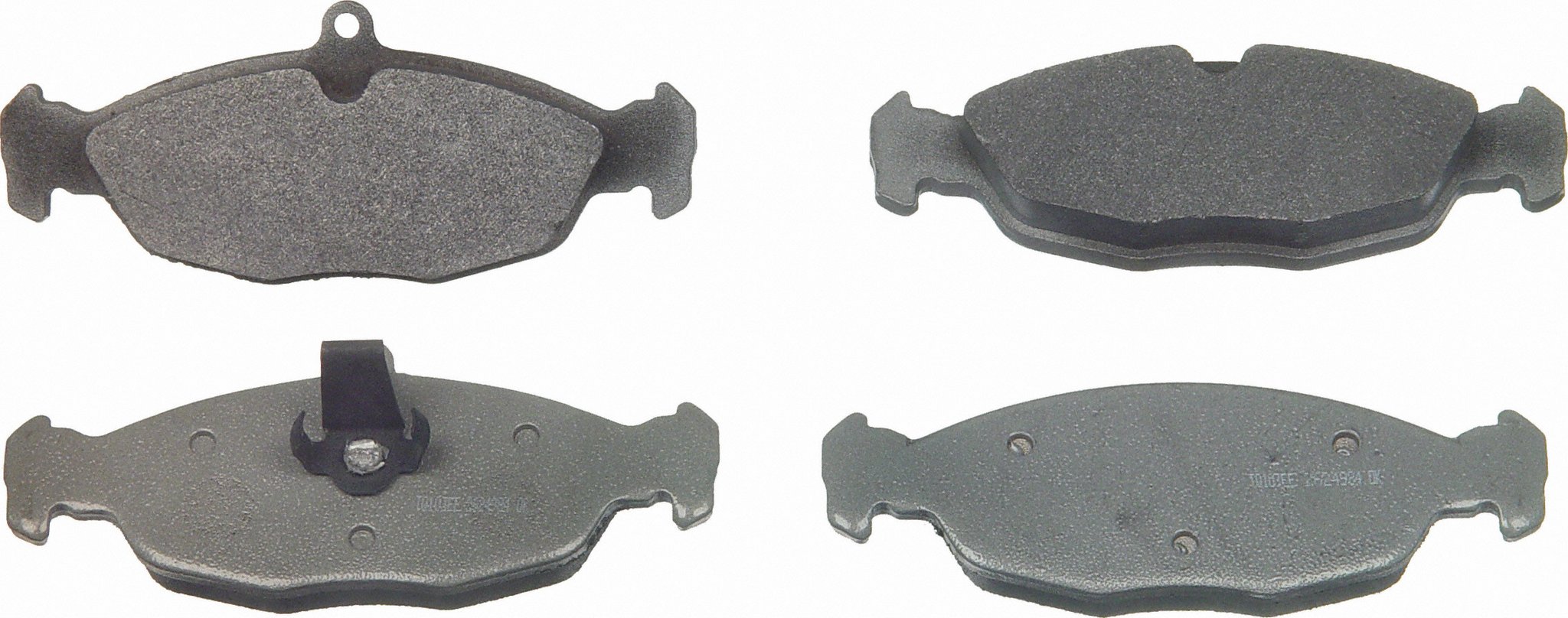 ThermoQuiet Rear Disc Brake Pad Set Semi-Metallic