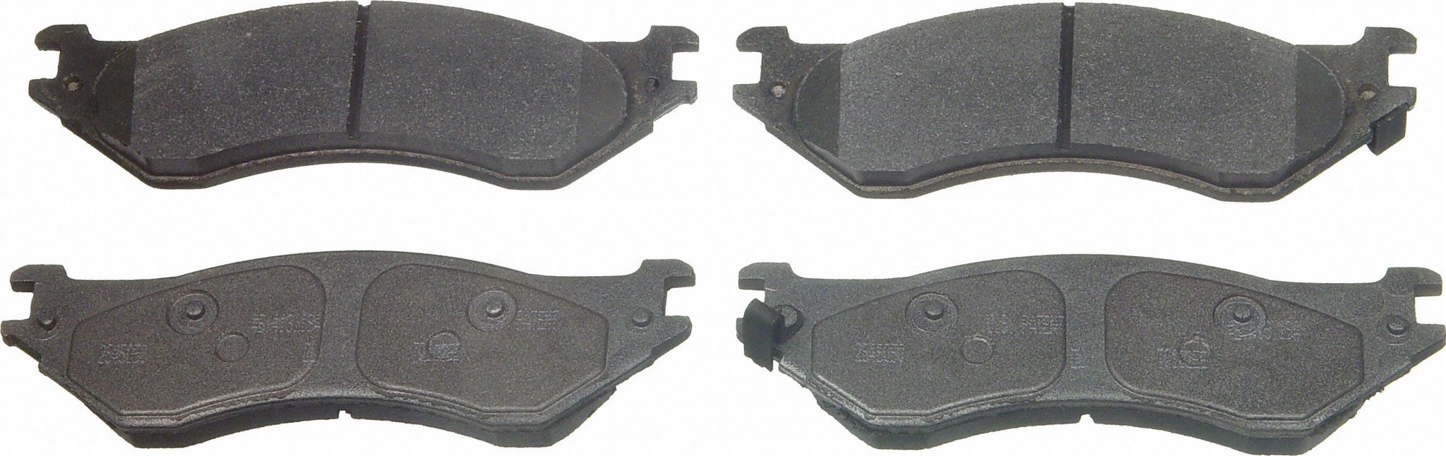 ThermoQuiet Front Disc Brake Pad Set Semi-Metallic