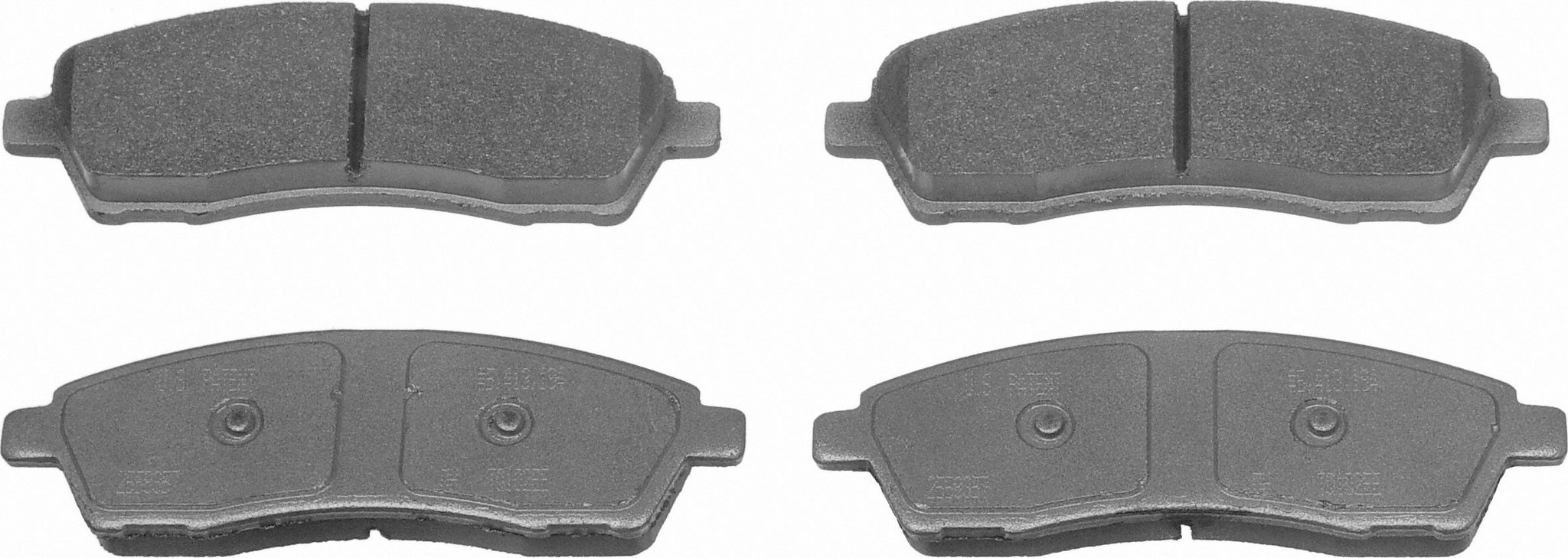 ThermoQuiet Rear Disc Brake Pad Set Semi-Metallic