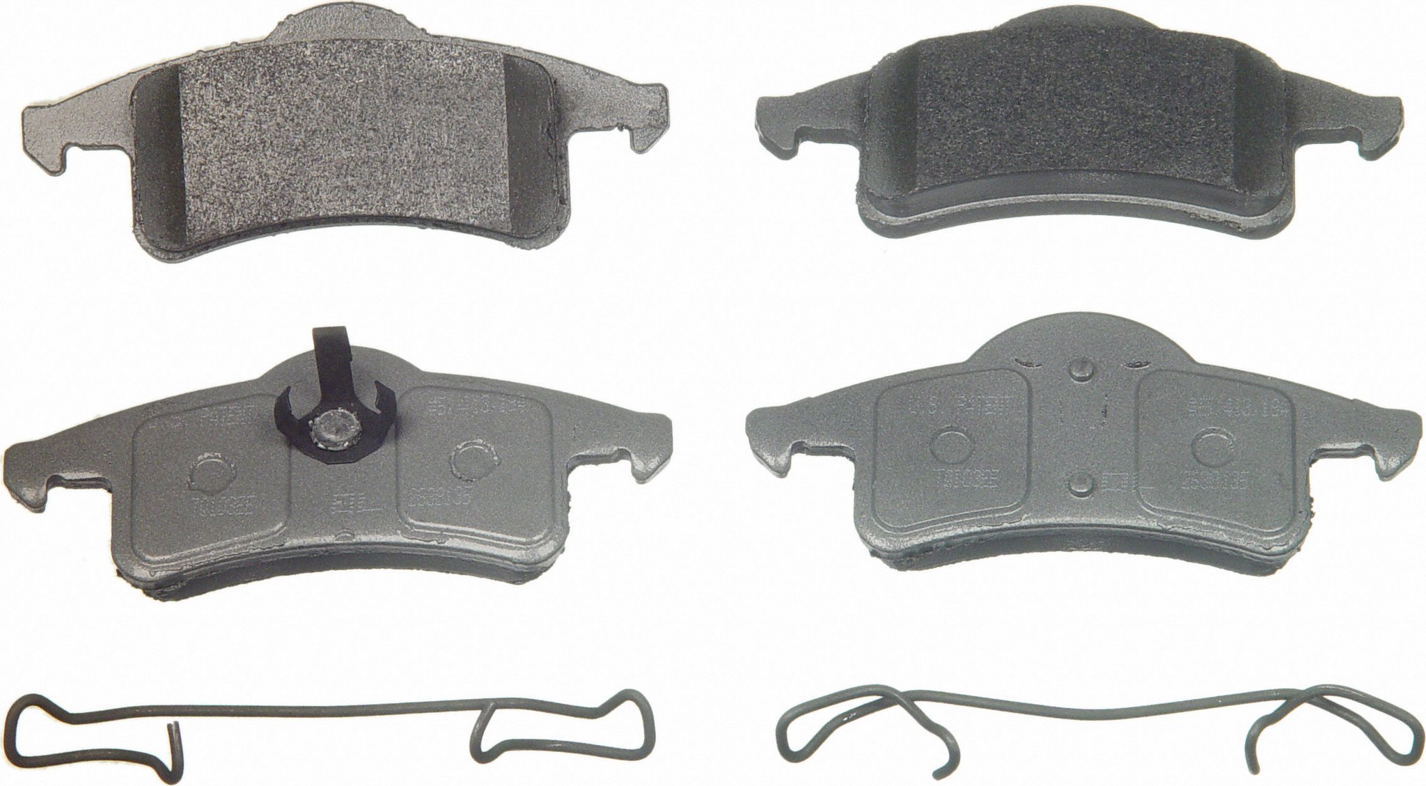 ThermoQuiet Rear Disc Brake Pad Set Semi-Metallic