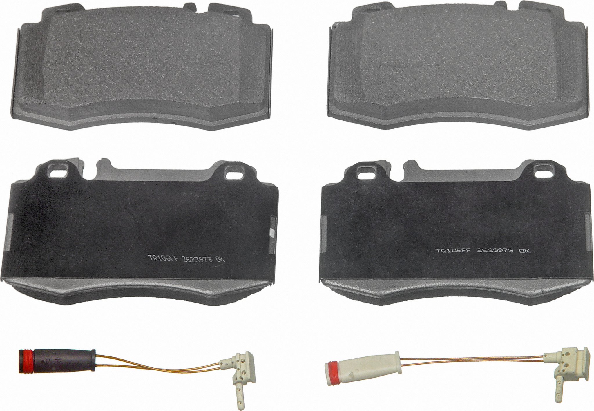 ThermoQuiet Front Disc Brake Pad Set Semi-Metallic