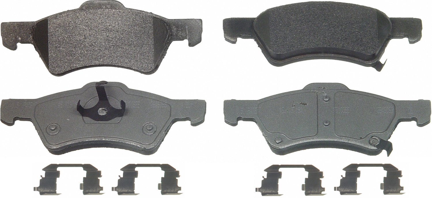 ThermoQuiet Front Disc Brake Pad Set Semi-Metallic