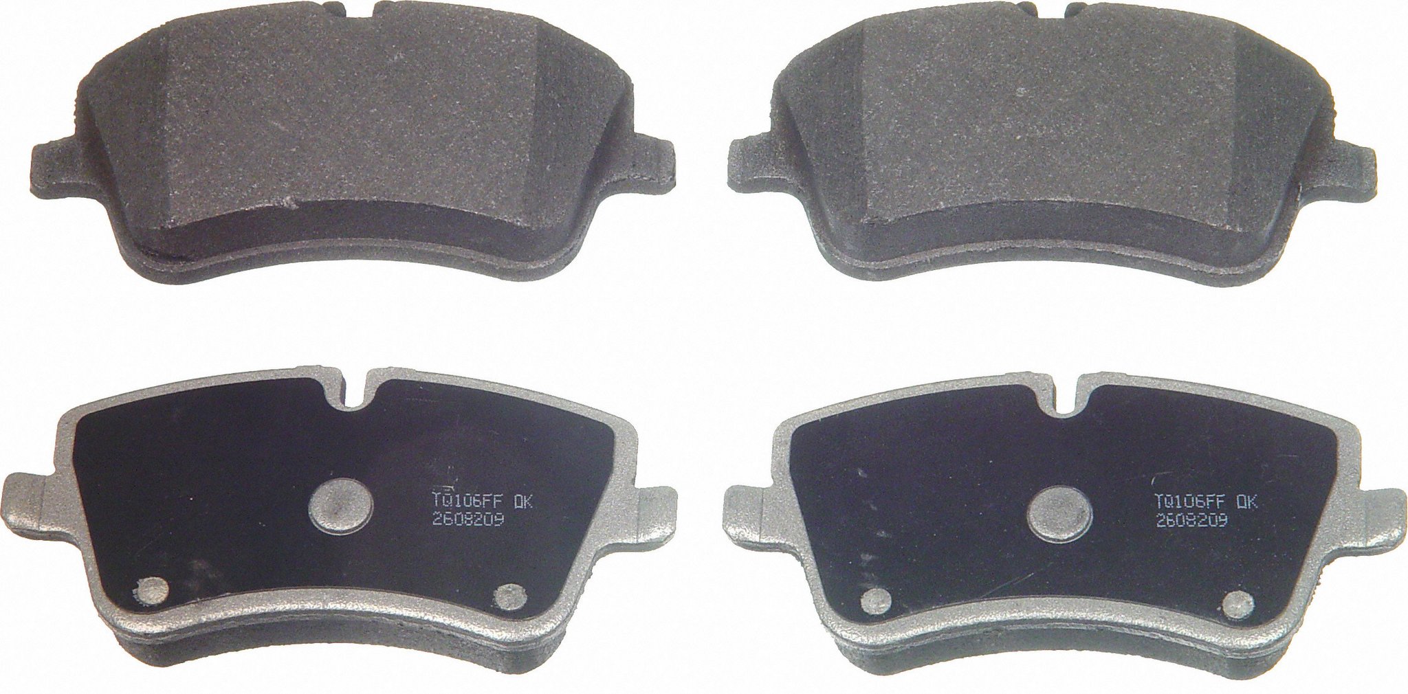 ThermoQuiet Front Disc Brake Pad Set Semi-Metallic