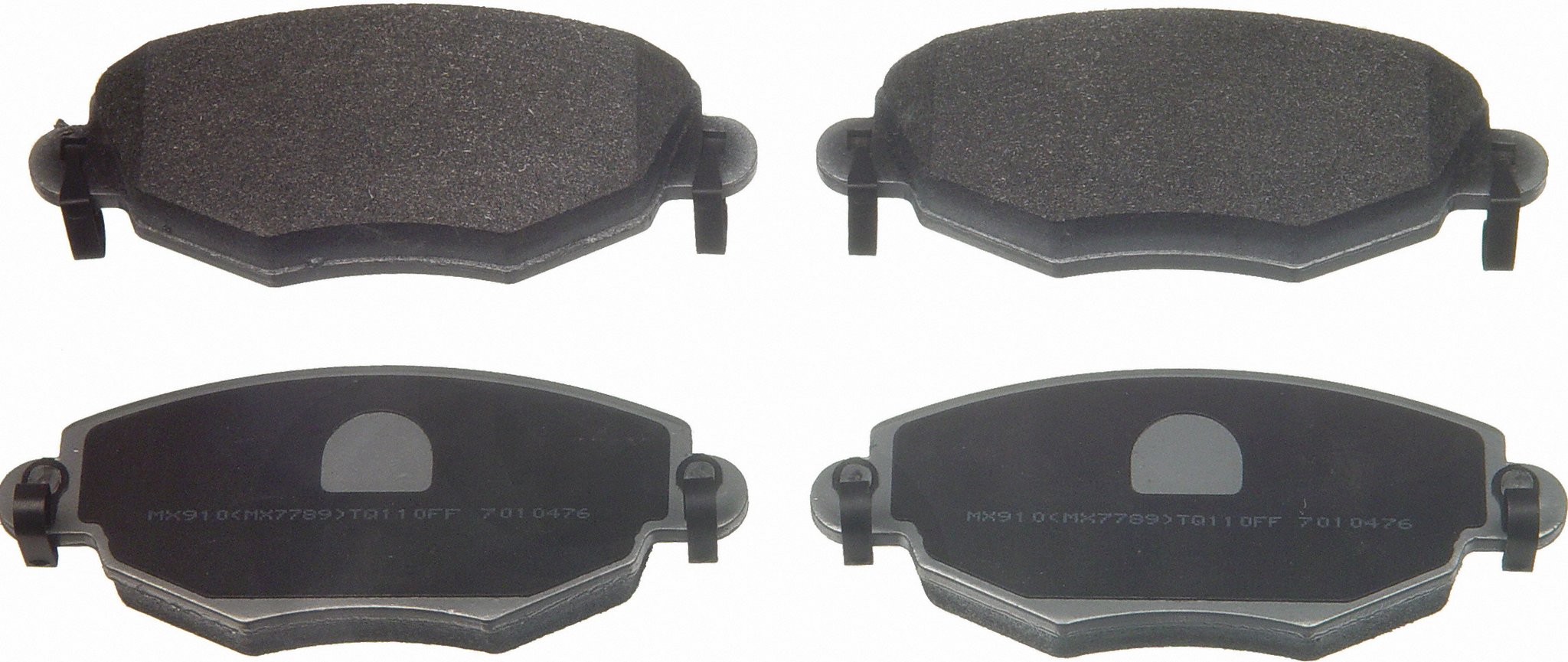 ThermoQuiet Front Disc Brake Pad Set Semi-Metallic