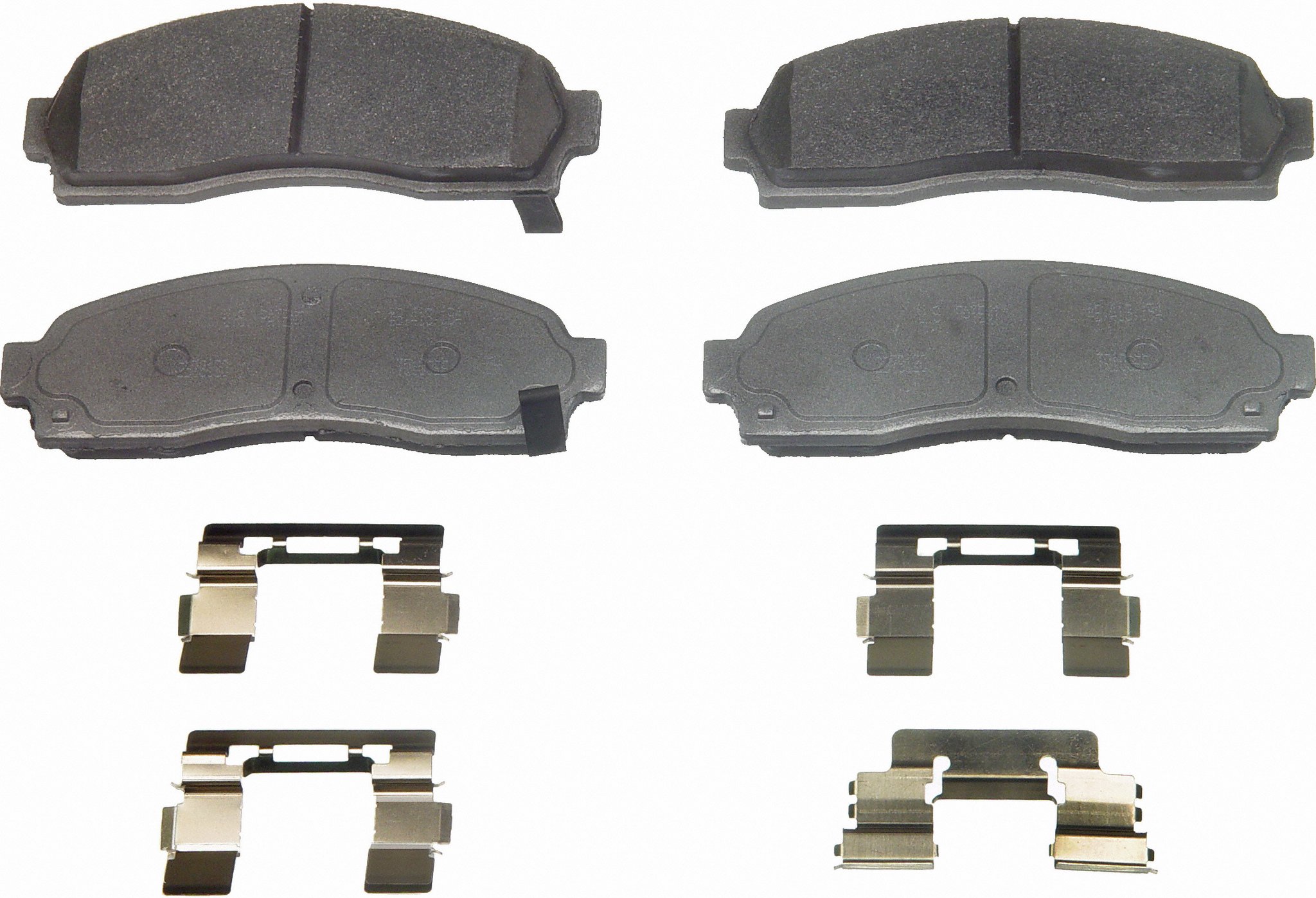 ThermoQuiet Front Disc Brake Pad Set Semi-Metallic