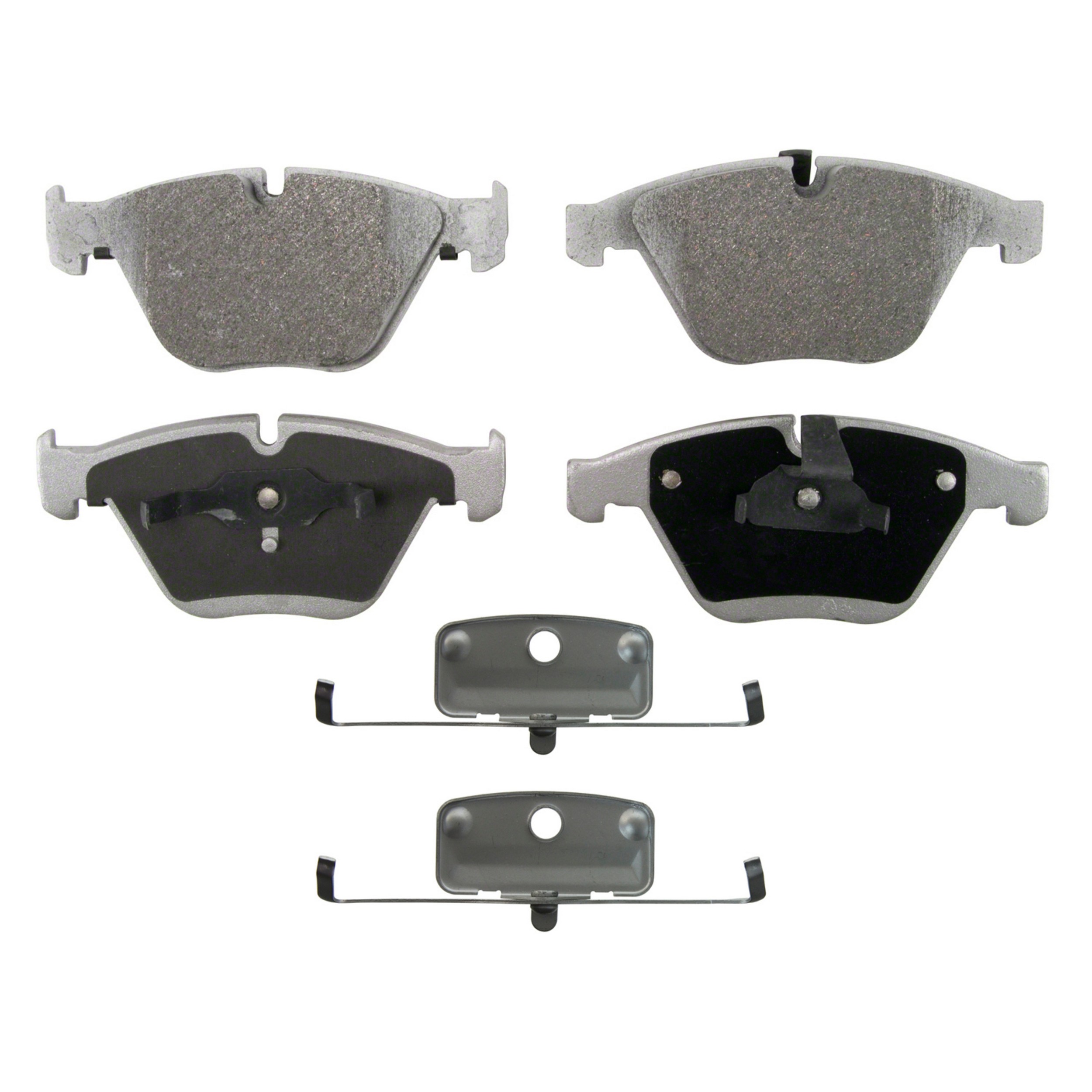 ThermoQuiet Front Disc Brake Pad Set Semi-Metallic