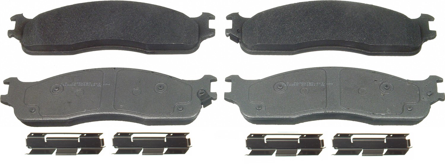 ThermoQuiet Front Disc Brake Pad Set Semi-Metallic