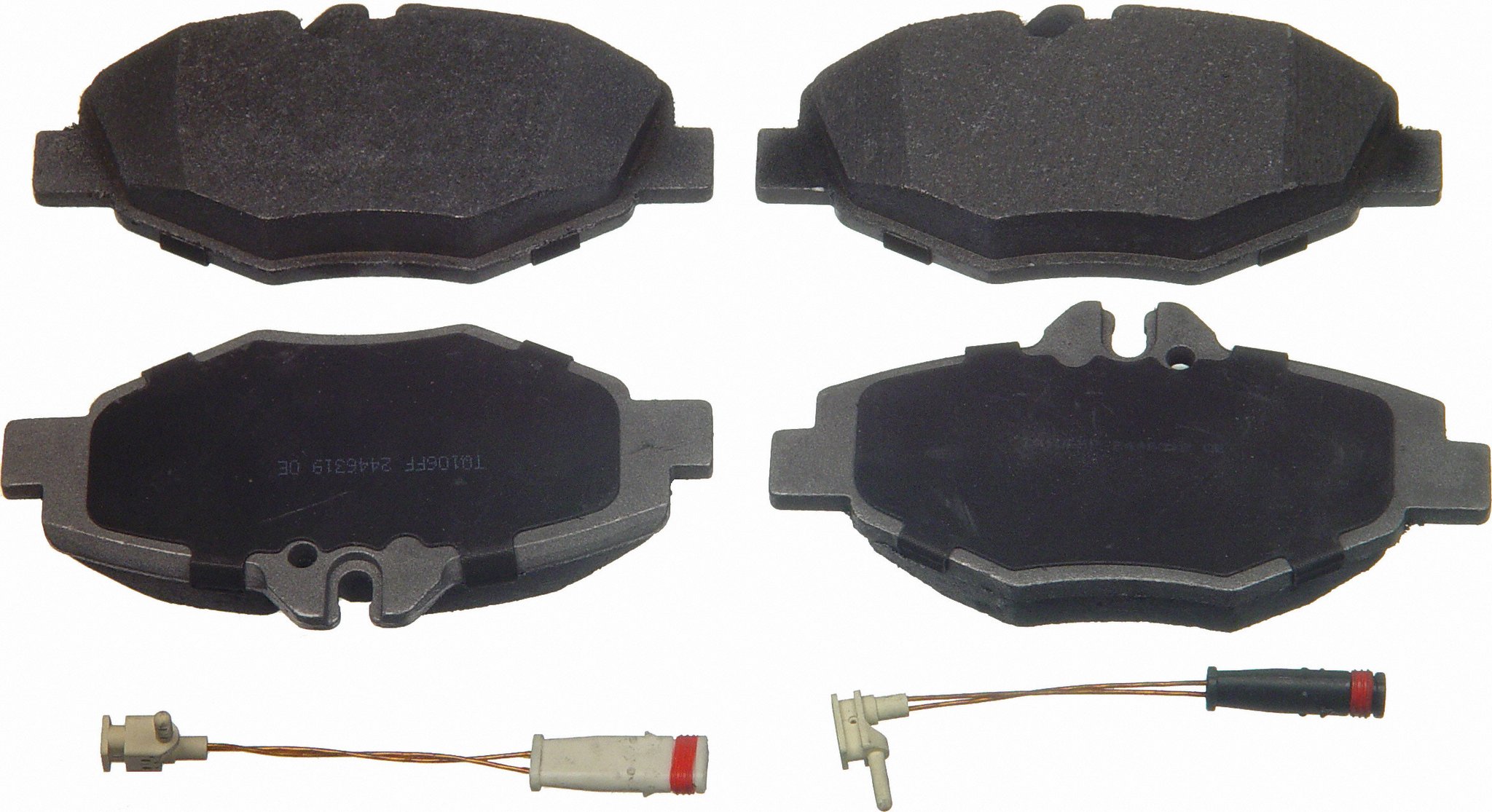ThermoQuiet Front Disc Brake Pad Set Semi-Metallic