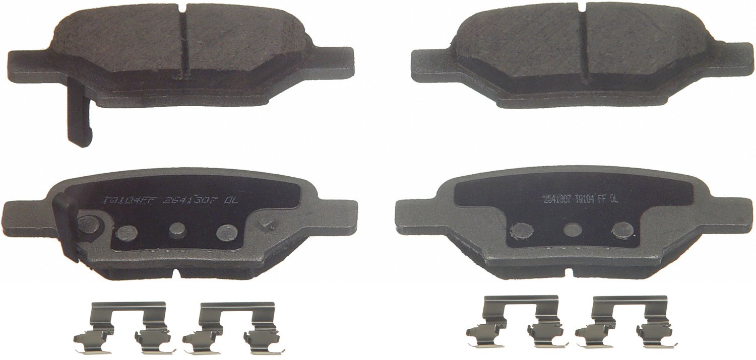 ThermoQuiet Rear Disc Brake Pad Set Ceramic