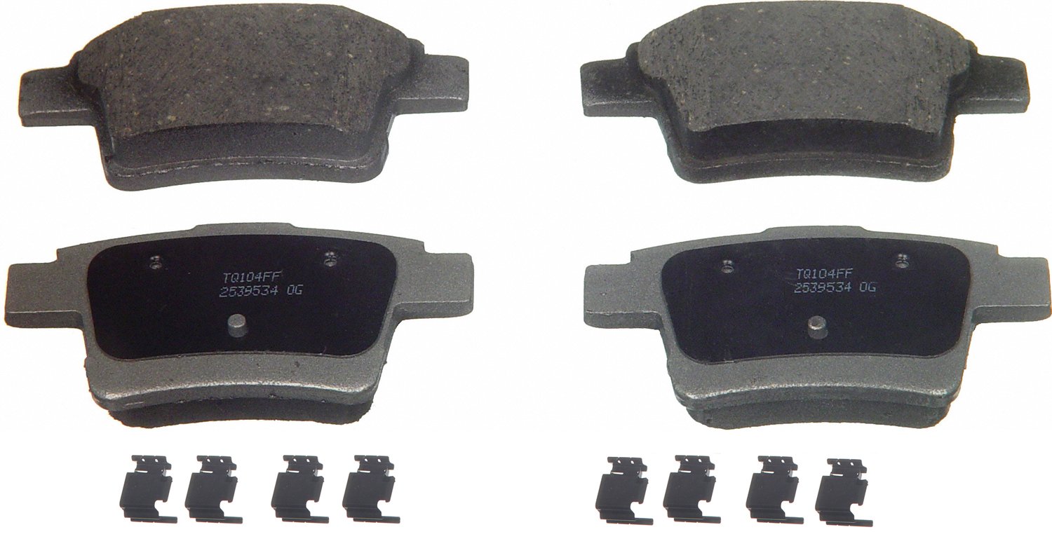 ThermoQuiet Rear Disc Brake Pad Set Ceramic