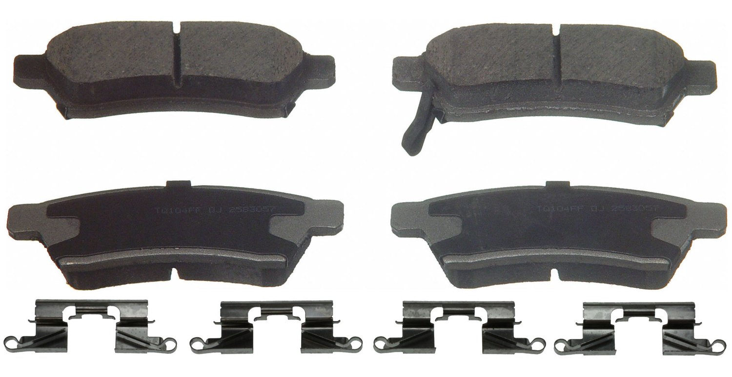 ThermoQuiet Rear Disc Brake Pad Set Ceramic