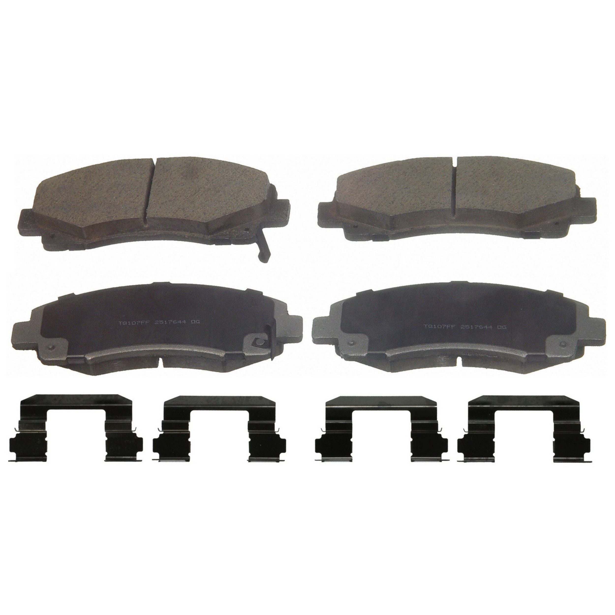 ThermoQuiet Front Disc Brake Pad Set Ceramic