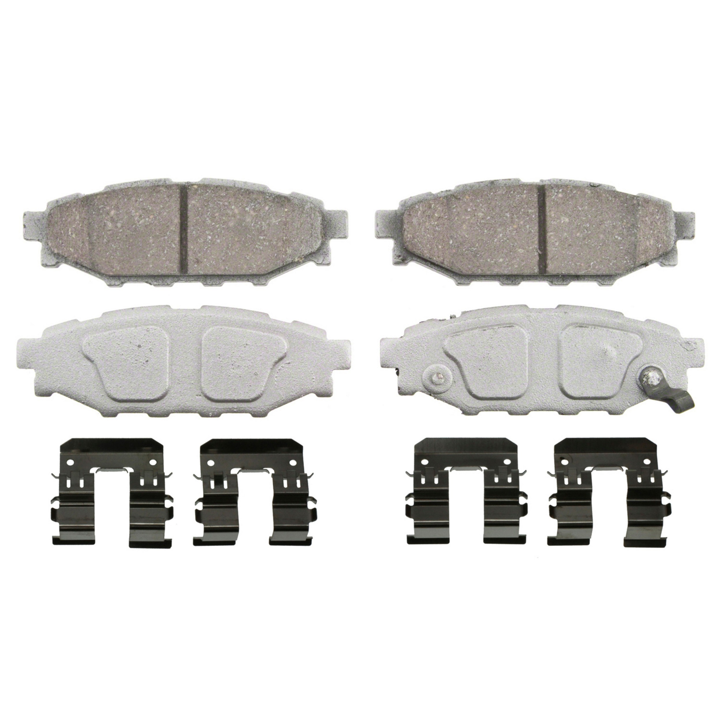 ThermoQuiet Rear Disc Brake Pad Set Ceramic