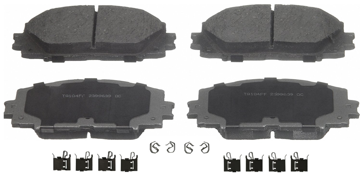 ThermoQuiet Front Disc Brake Pad Set Ceramic