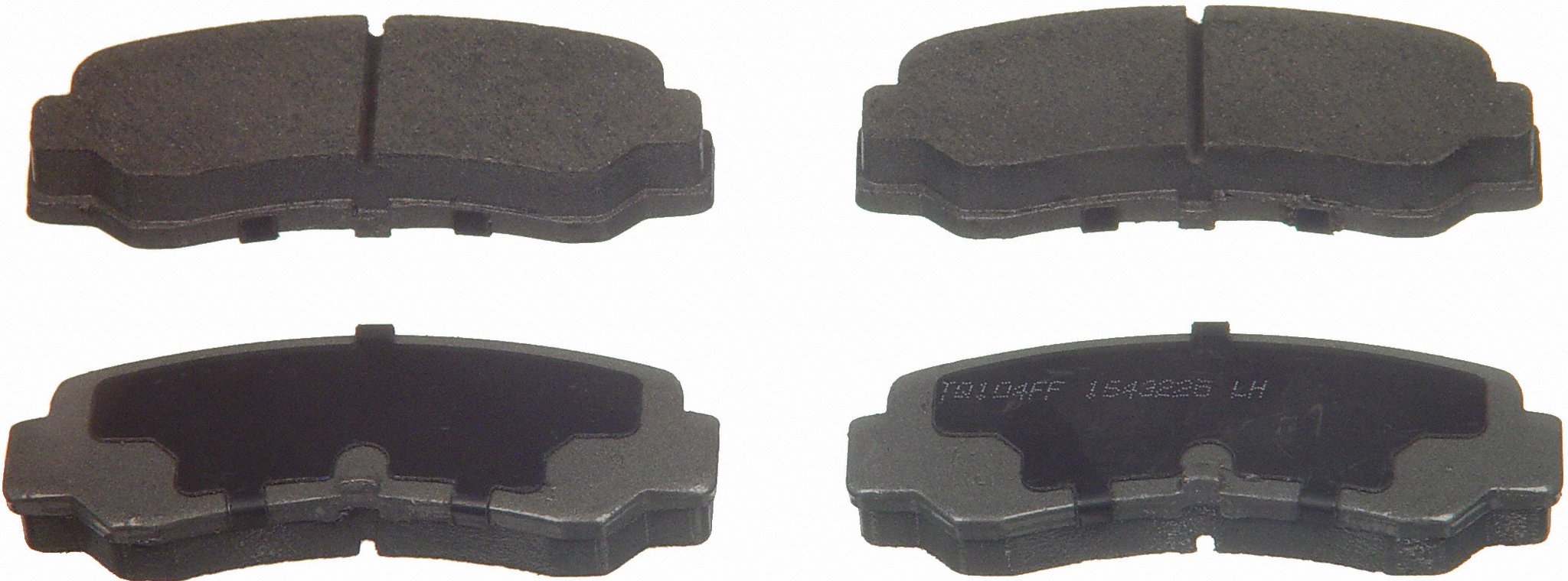 ThermoQuiet Rear Disc Brake Pad Set Ceramic