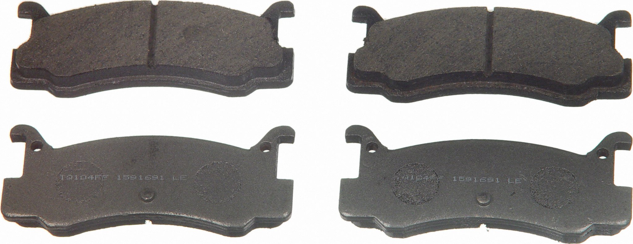 ThermoQuiet Rear Disc Brake Pad Set Ceramic