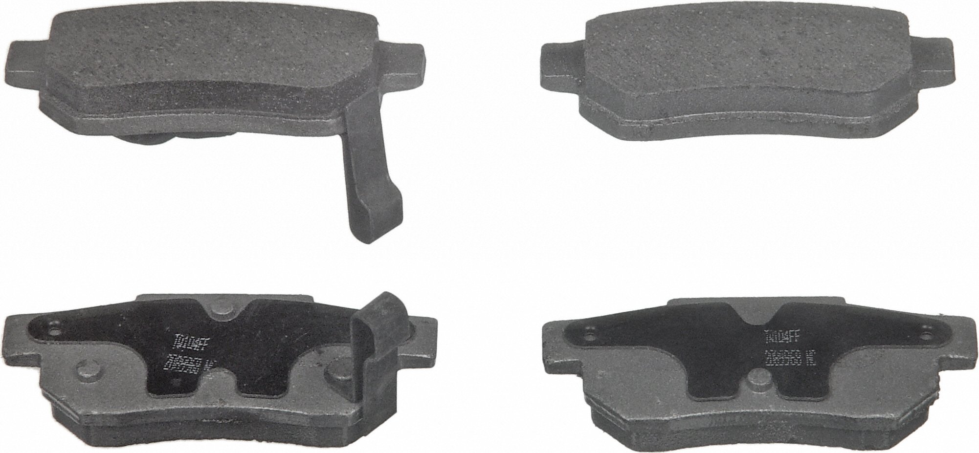 ThermoQuiet Rear Disc Brake Pad Set Ceramic