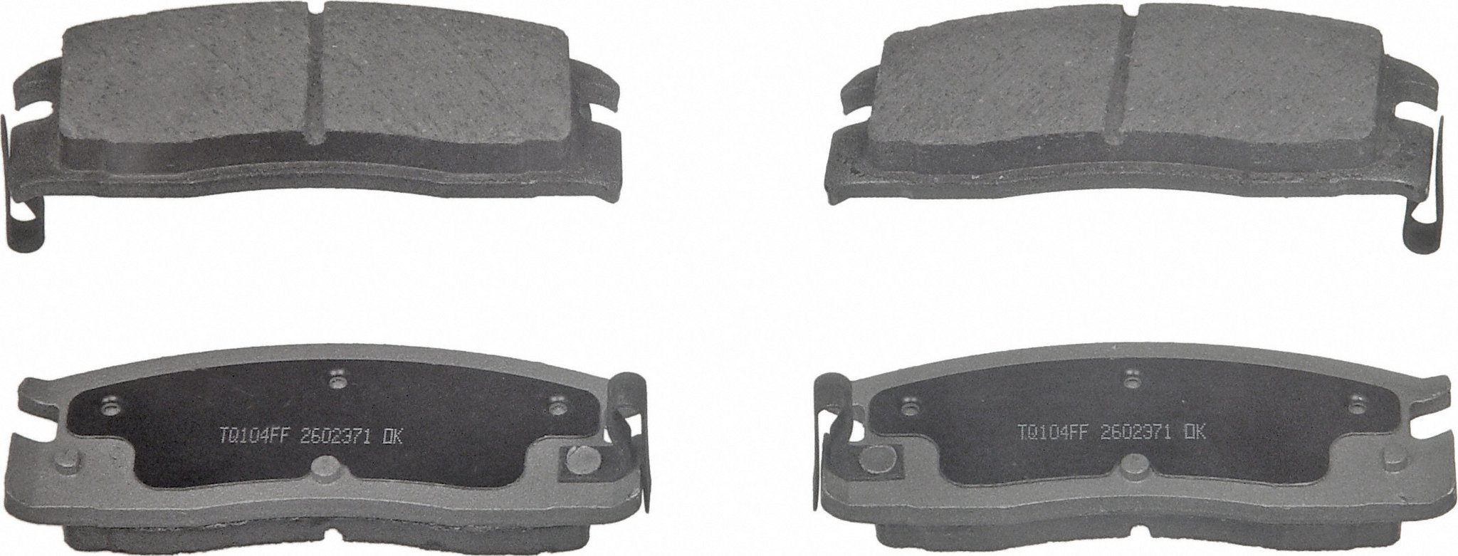 ThermoQuiet Rear Disc Brake Pad Set Ceramic