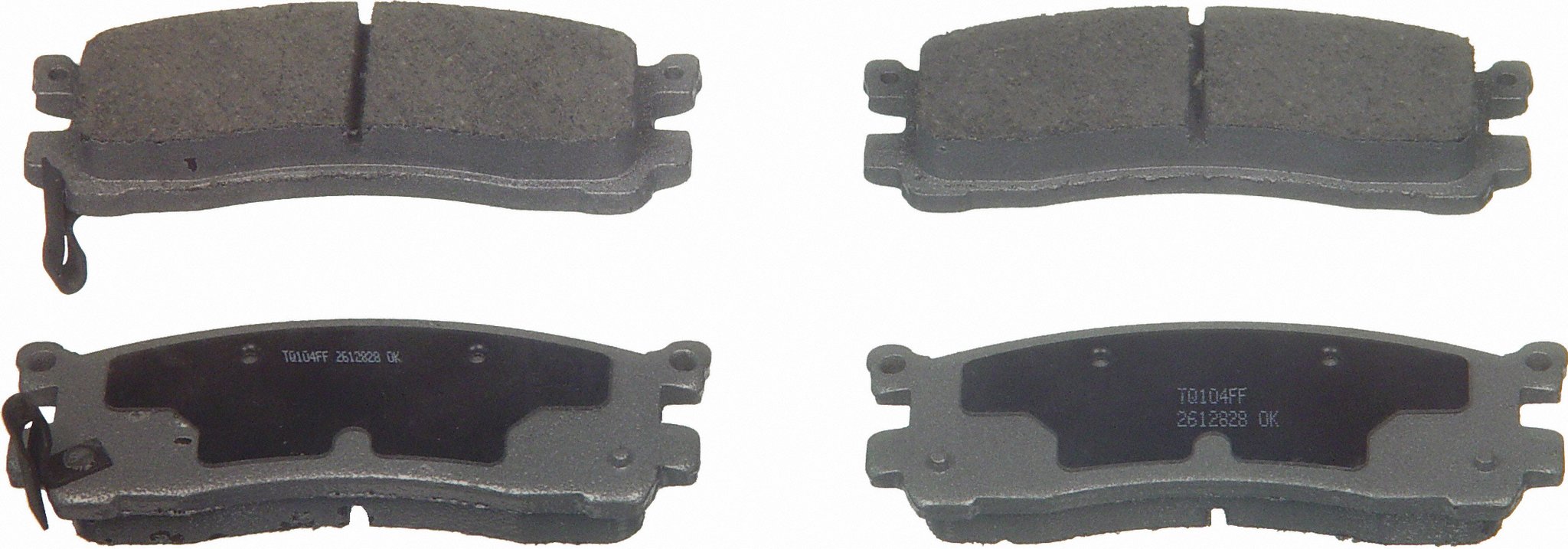 ThermoQuiet Rear Disc Brake Pad Set Ceramic
