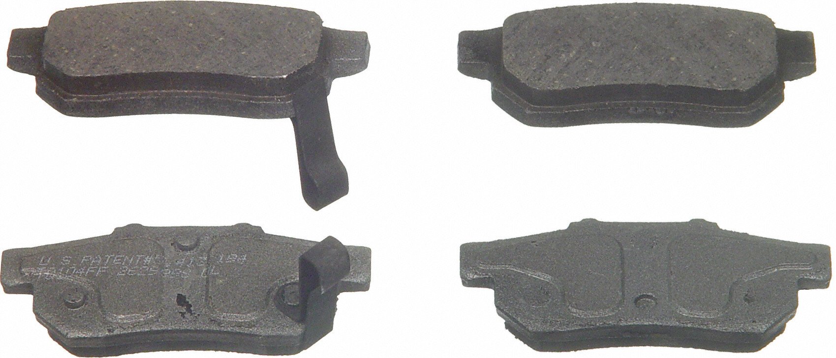 ThermoQuiet Rear Disc Brake Pad Set Ceramic
