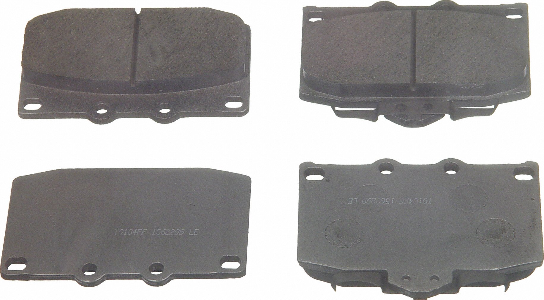 ThermoQuiet Front Disc Brake Pad Set Ceramic