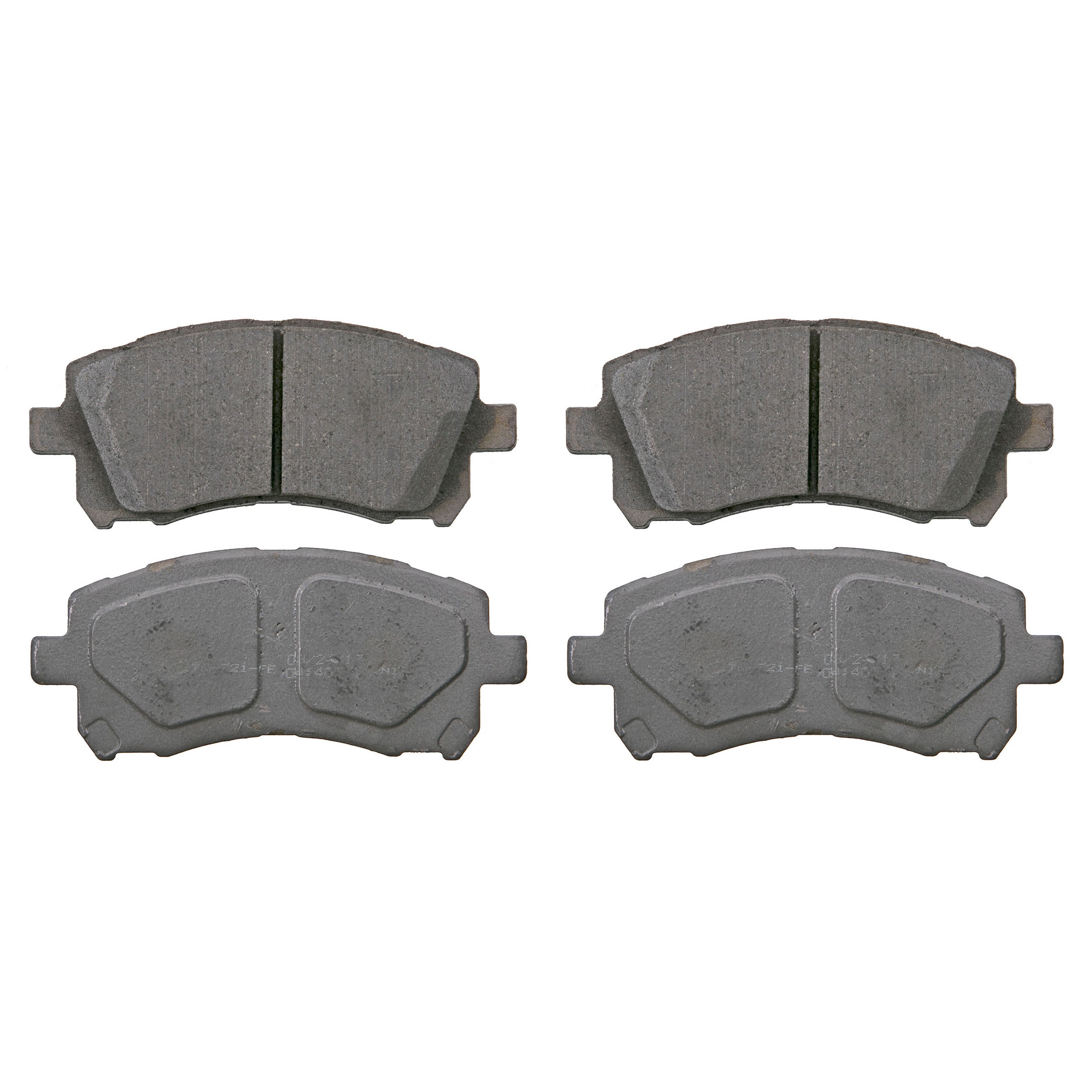 ThermoQuiet Front Disc Brake Pad Set Ceramic