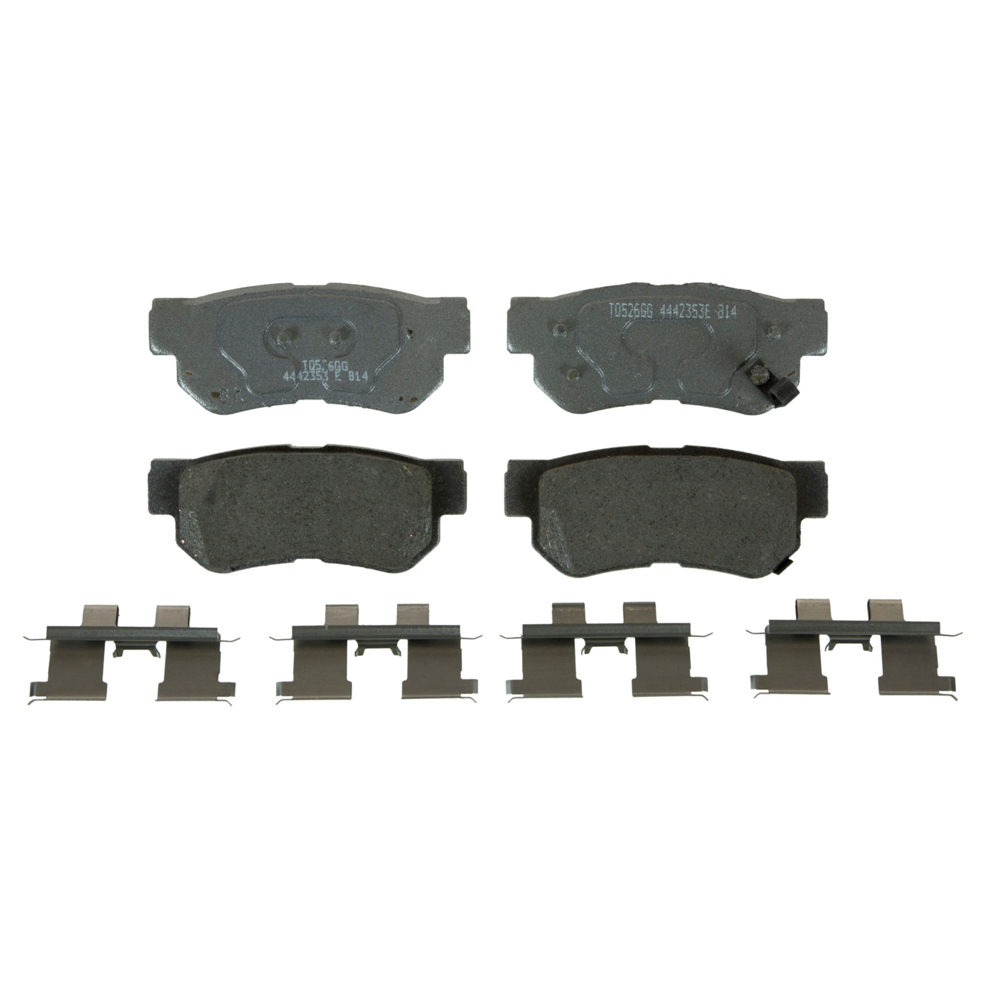 ThermoQuiet Rear Disc Brake Pad Set Ceramic