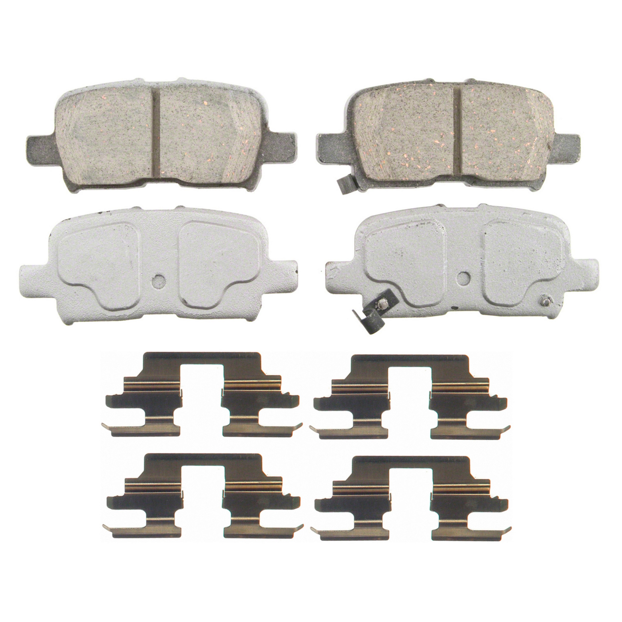 ThermoQuiet Rear Disc Brake Pad Set Ceramic
