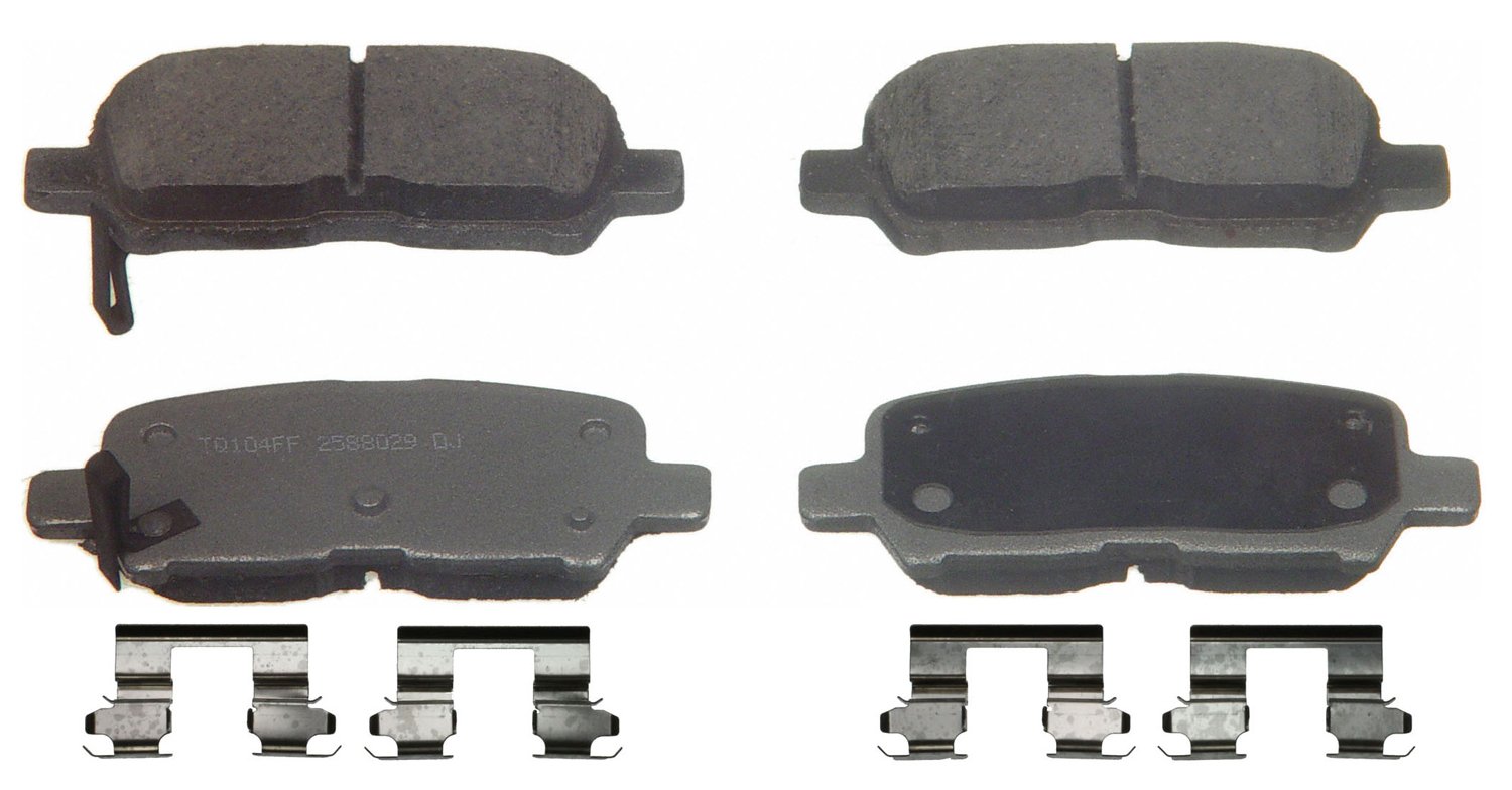 ThermoQuiet Rear Disc Brake Pad Set Ceramic