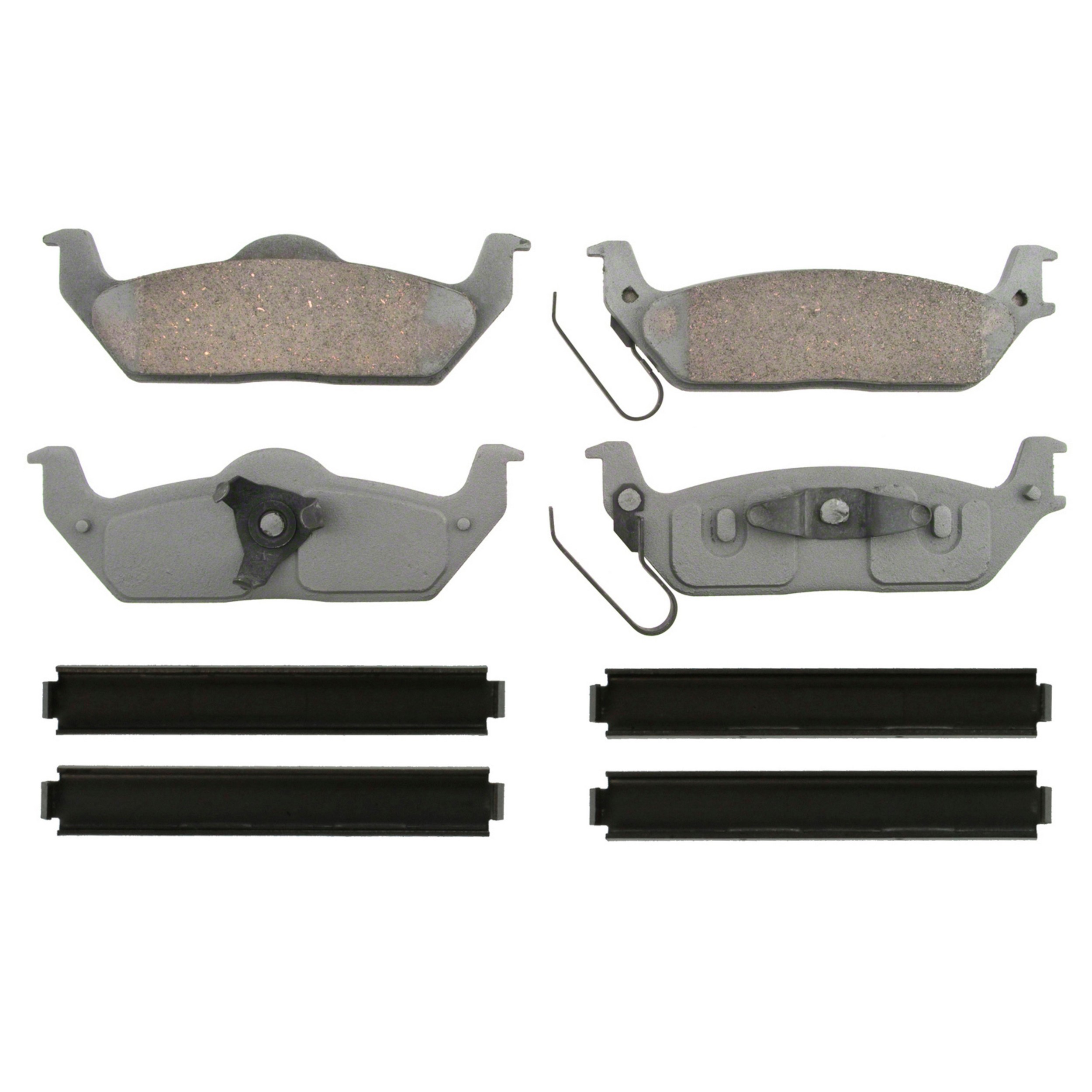 ThermoQuiet Rear Disc Brake Pad Set Ceramic
