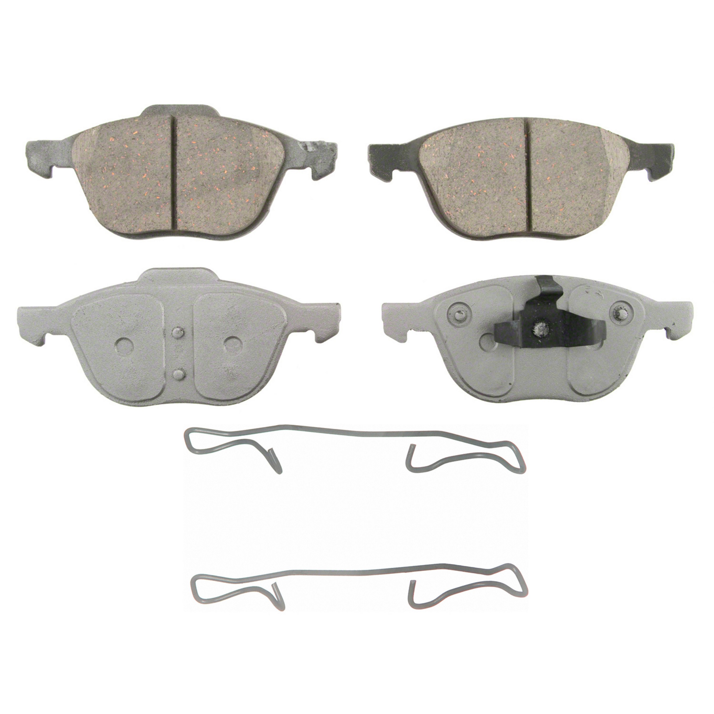 ThermoQuiet Front Disc Brake Pad Set Ceramic