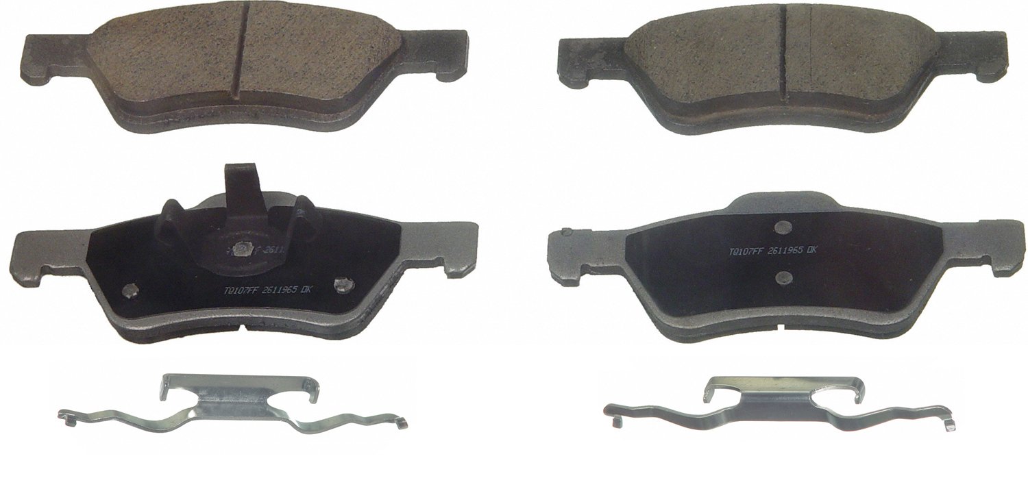 ThermoQuiet Front Disc Brake Pad Set Ceramic