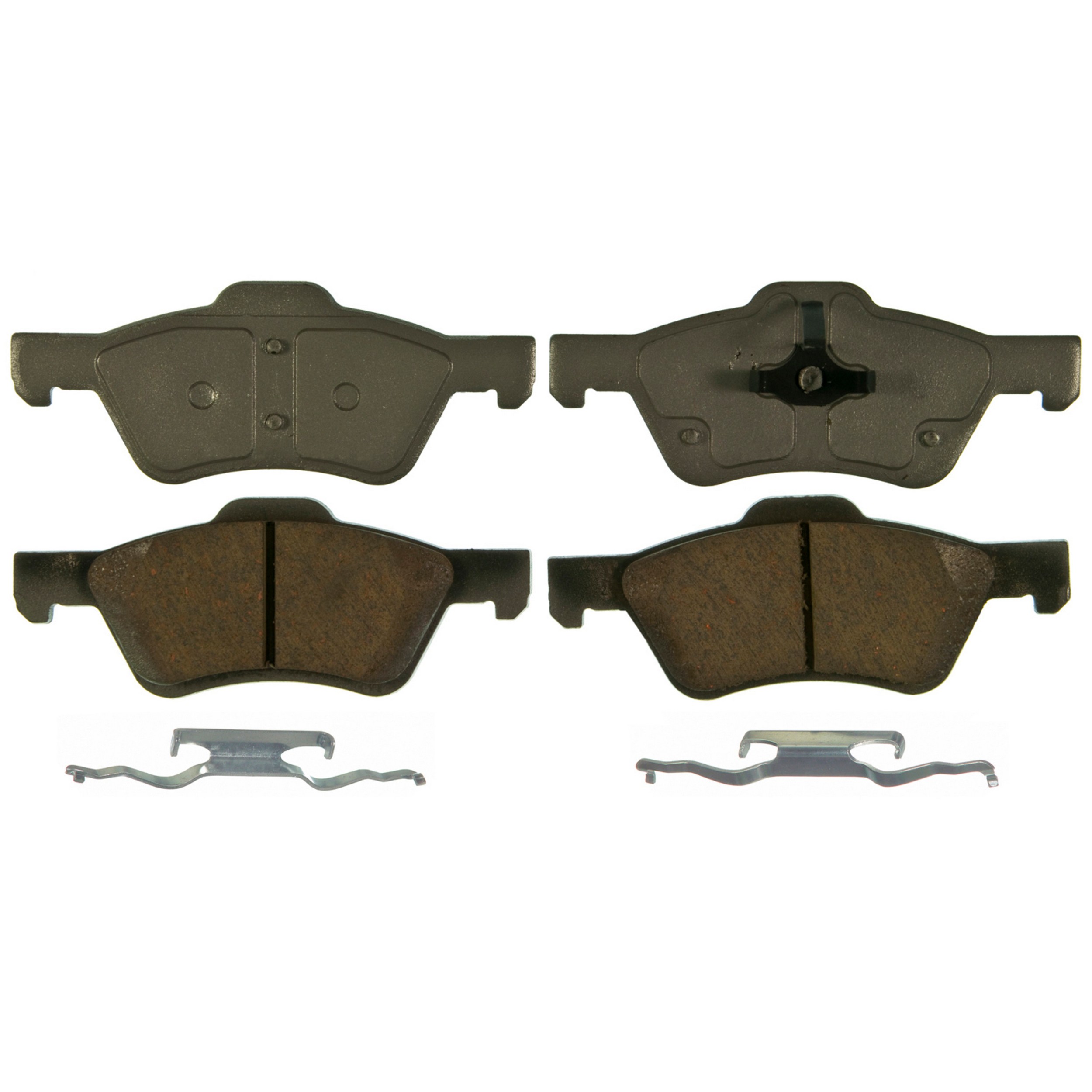 ThermoQuiet Front Disc Brake Pad Set Ceramic