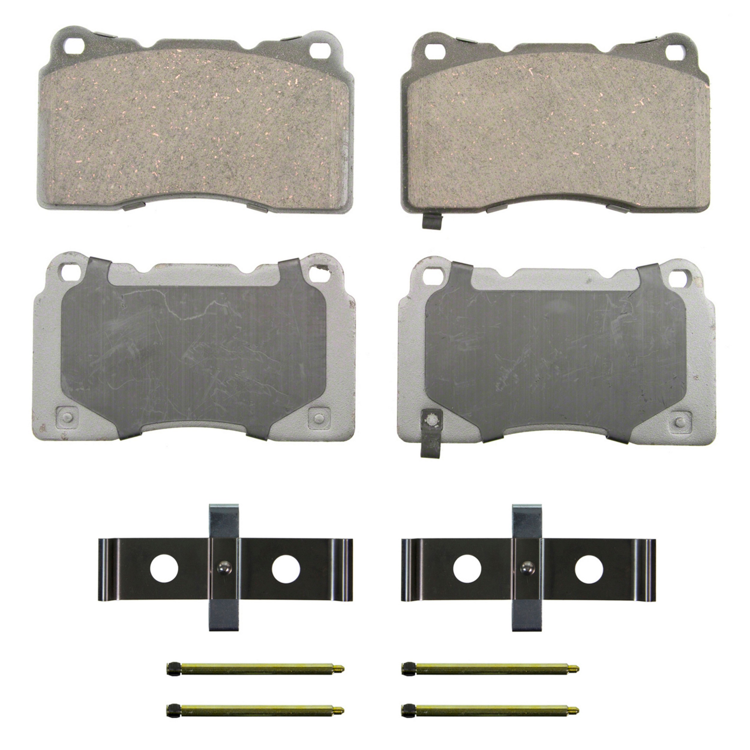 ThermoQuiet Front Disc Brake Pad Set Ceramic