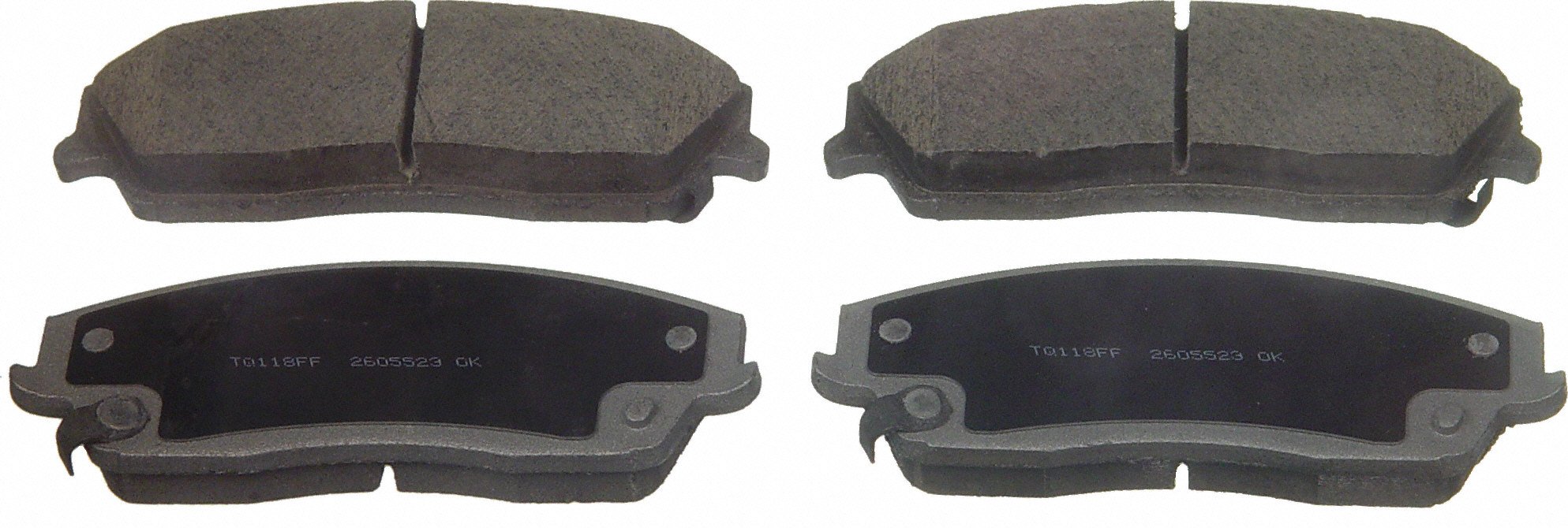 ThermoQuiet Front Disc Brake Pad Set Ceramic