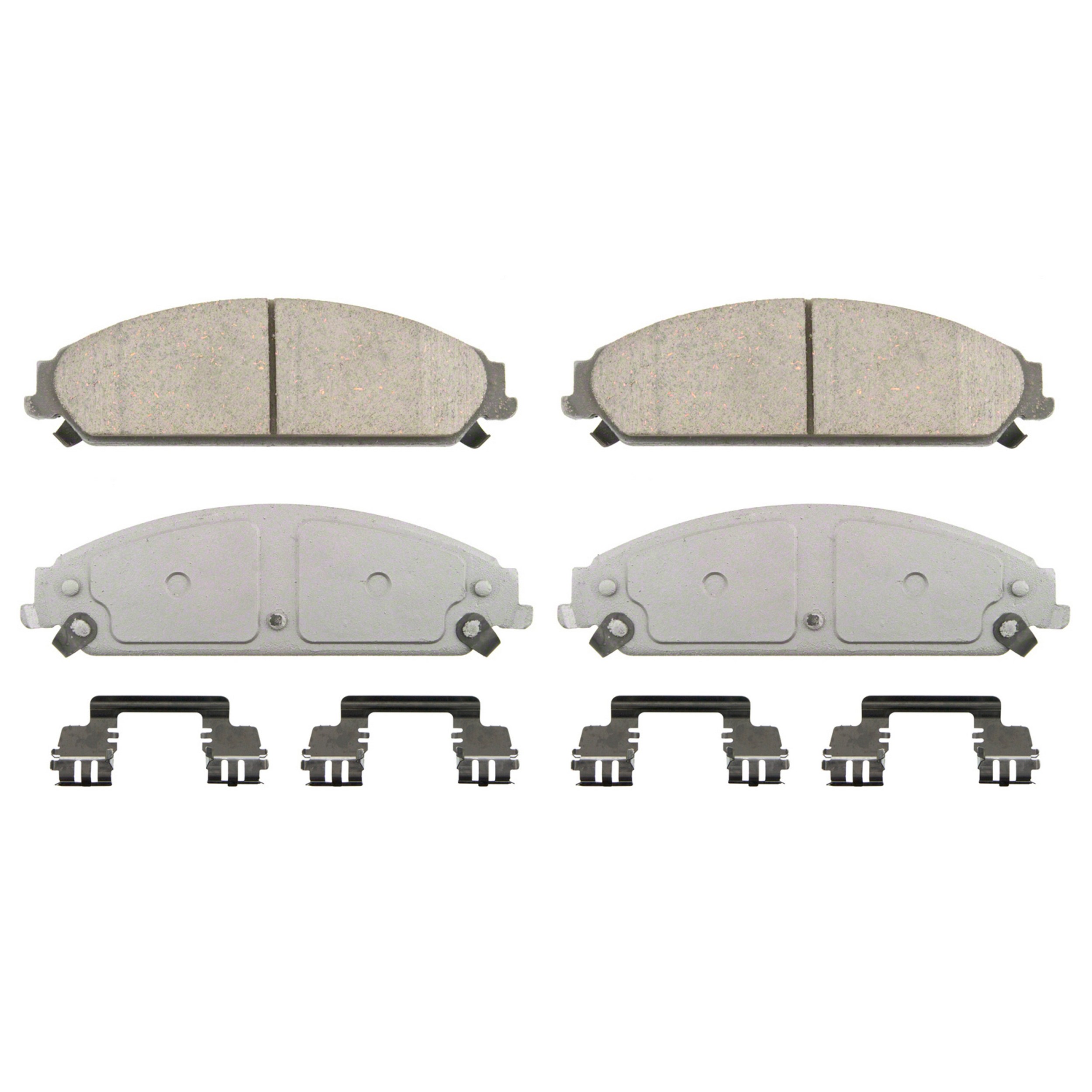 ThermoQuiet Front Disc Brake Pad Set Ceramic