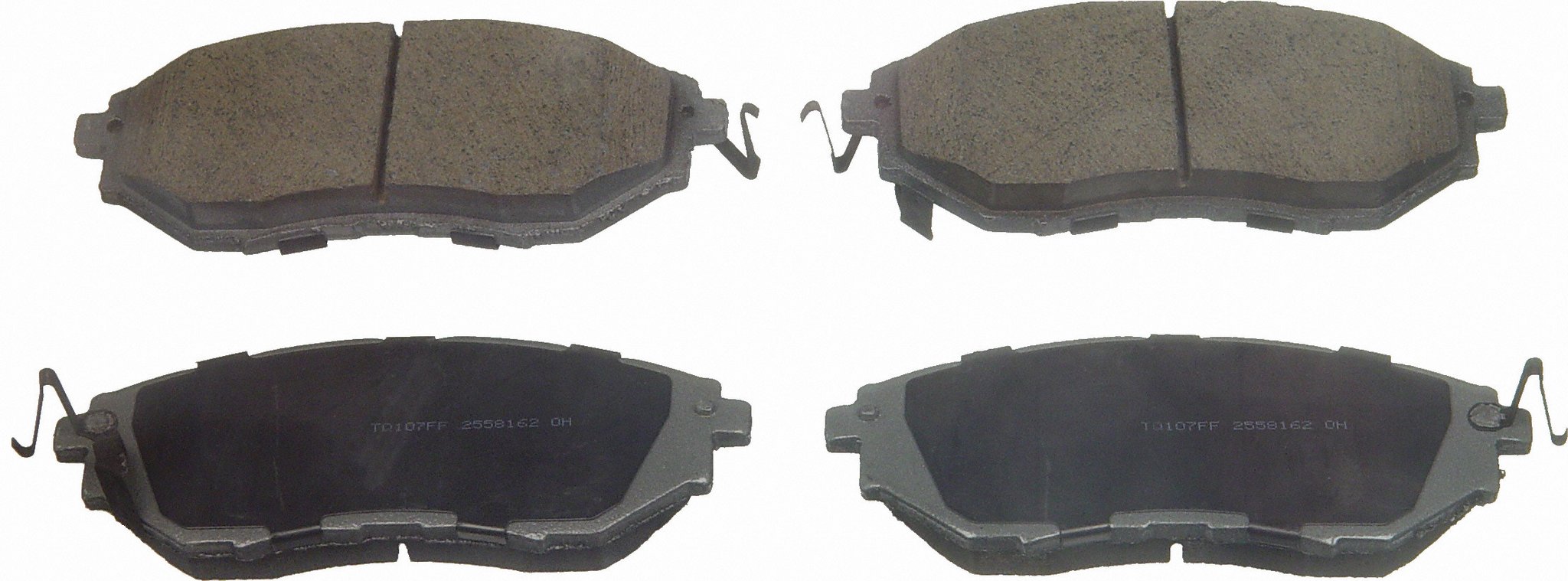 ThermoQuiet Front Disc Brake Pad Set Ceramic
