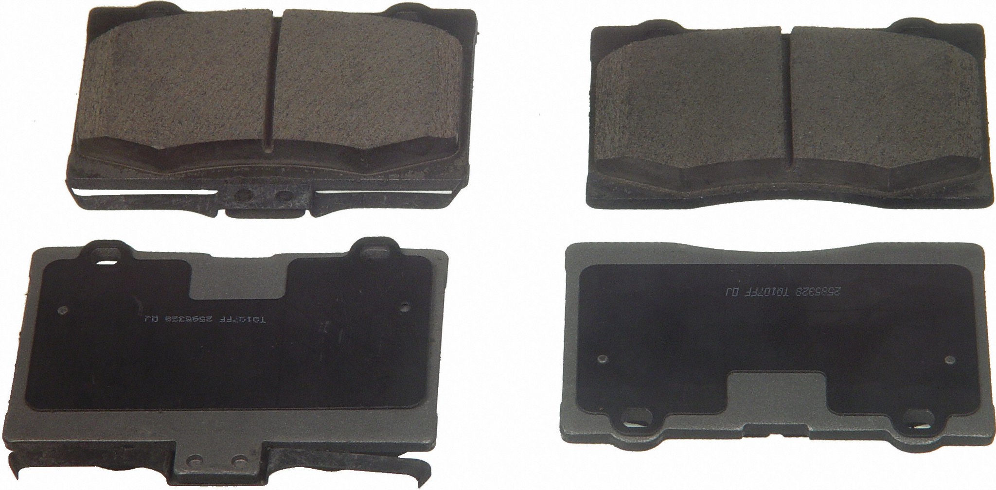 ThermoQuiet Front Disc Brake Pad Set Ceramic