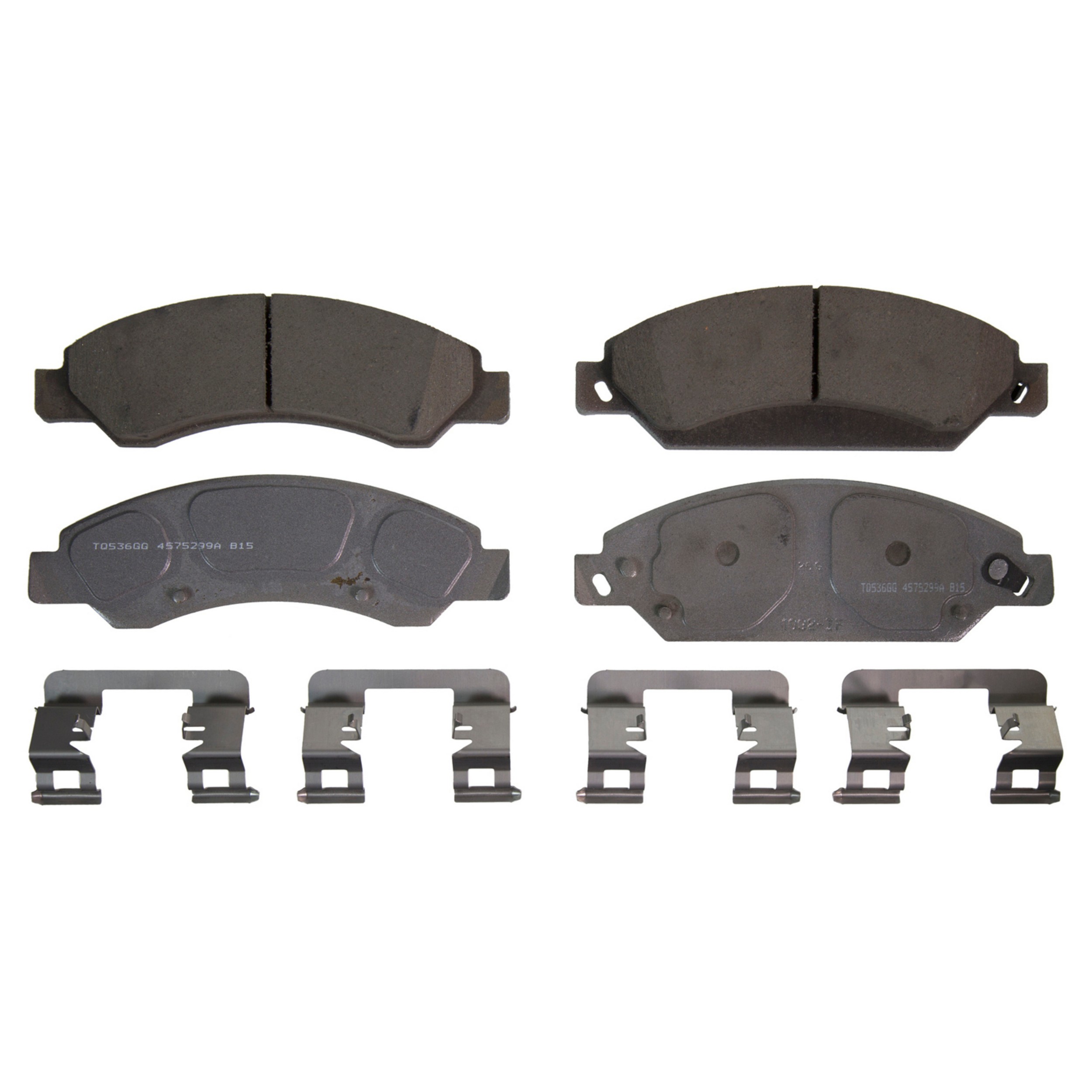 ThermoQuiet Front Disc Brake Pad Set Ceramic